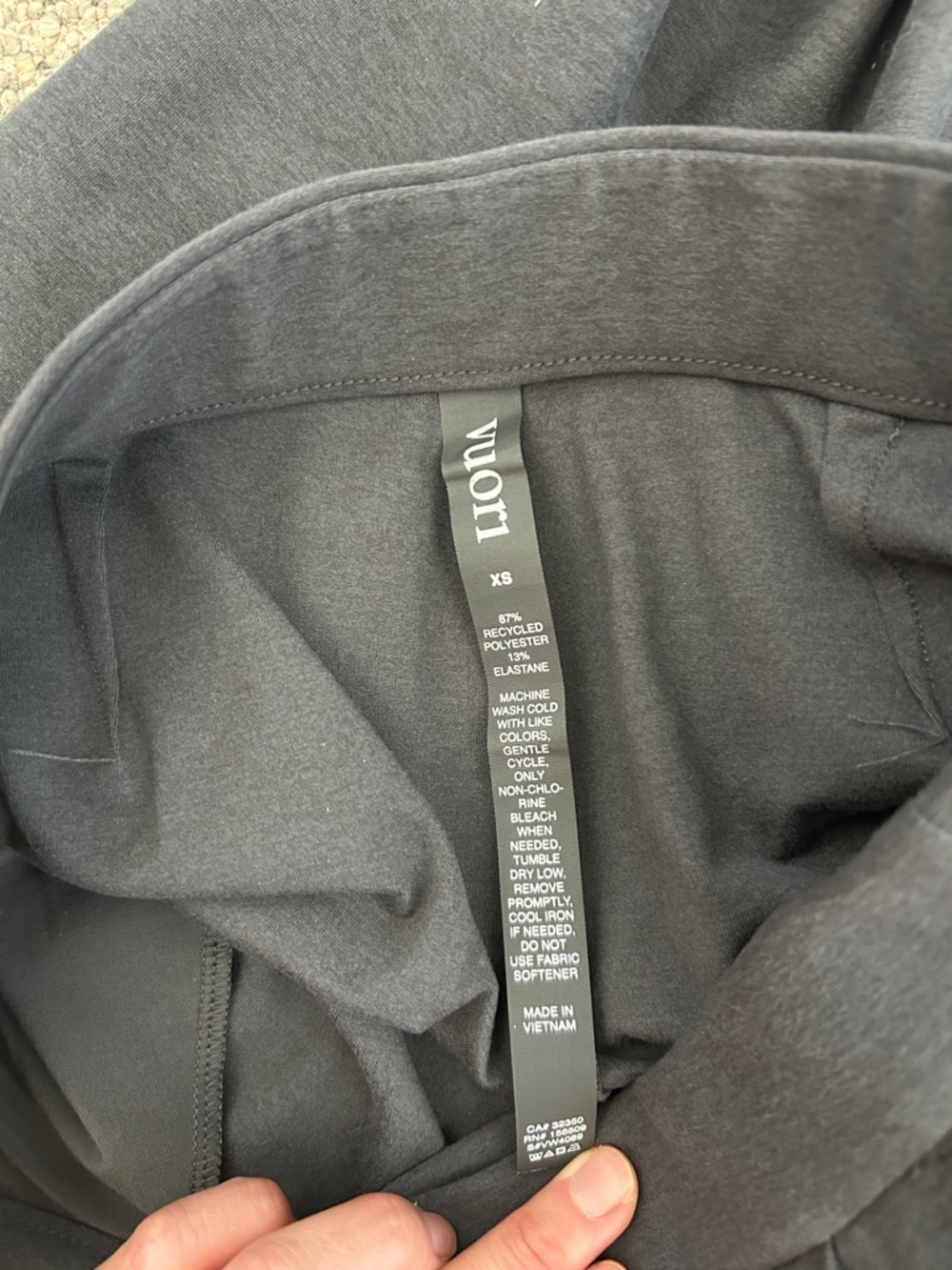 Vuori Elevation Trouser, size XS - Picture 5 of 5